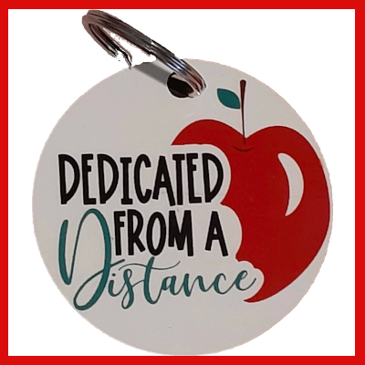 Gifts Actually - Keyring - Teacher gift - Round (Personalised)