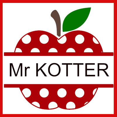 Gifts Actually - Keyring - Teacher gift - Polka Dot Apple (Personalised)