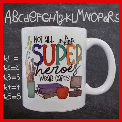 Gifts Actually - Teacher Mug  - Superhero