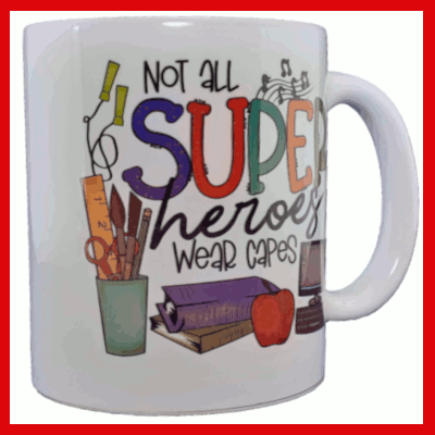 Gifts Actually - Teacher Mug  - Superhero