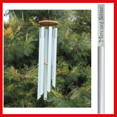 Gifts Actually - Harmony Wind-chime - Symphony Chime - Mercury Silver