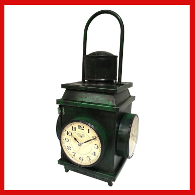 Gifts Actually - Iron 4 Sided Lantern Clock