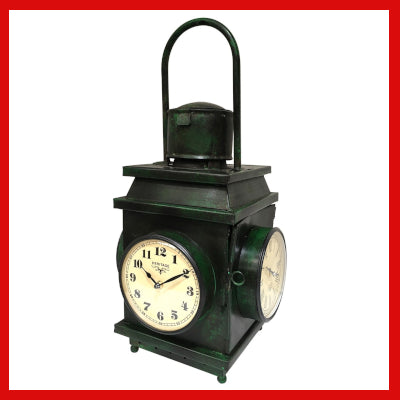 Gifts Actually - Iron 4 Sided Lantern Clock