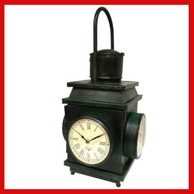 Gifts Actually - Iron 4 Sided Lantern Clock