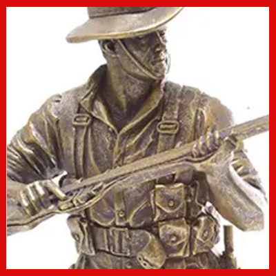 Gifts Actually - WW1 Australian Digger Figurine (miniature)