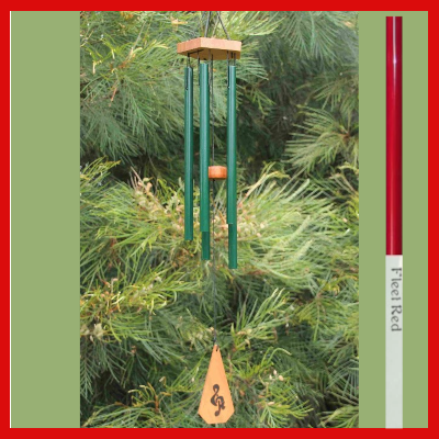 Harmony Wind-chime - House Chime - Fleet Red