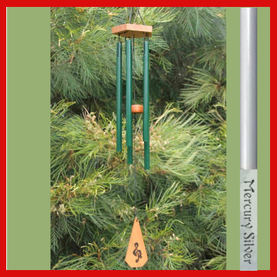 Harmony Wind-chime - House Chime - Mercury Silver