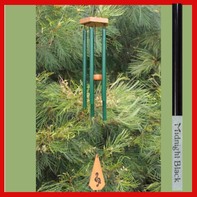 Harmony Wind-chime - House Chime - Midnight Black