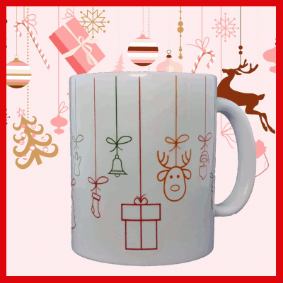 Gifts Actually - Christmas Mug - Deck The Halls