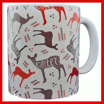 Gifts Actually - Christmas Mug  - Reindeer